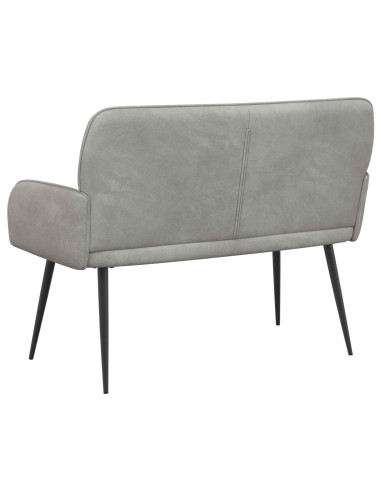 Divano a 2 posti con gambe in metallo 2 posto Grigio Chiaro