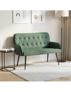 Divano a 2 posti con gambe in metallo 2 posto Verde Mare