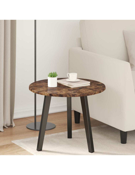 Piano del tavolo Ø 50 x 1,5 cm Rotondo Legno ingegnerizzato