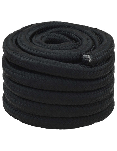 Corda multiuso 40 mm 5 m Nero PP 9600 kg Carico massimo