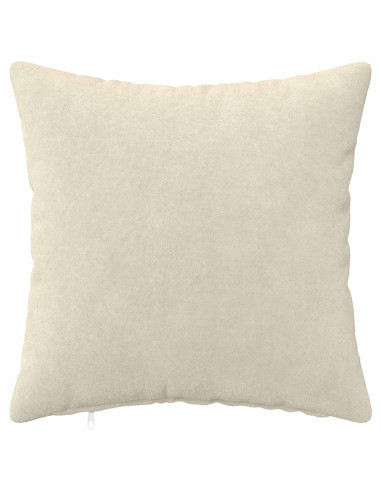 Federa 2 pcs HEERLEN Crema 30 x 30 cm Fleece in microfibra