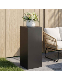Supporto per piante Nero 40 x 40 x 100 cm Acciaio
