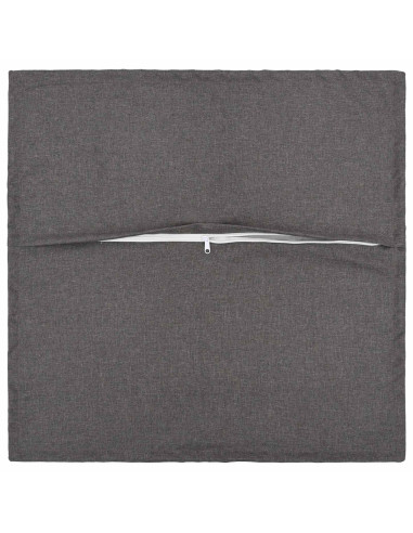 Federa 6 pcs HOUTEN Grigio Chiaro 65 x 65 cm Lino