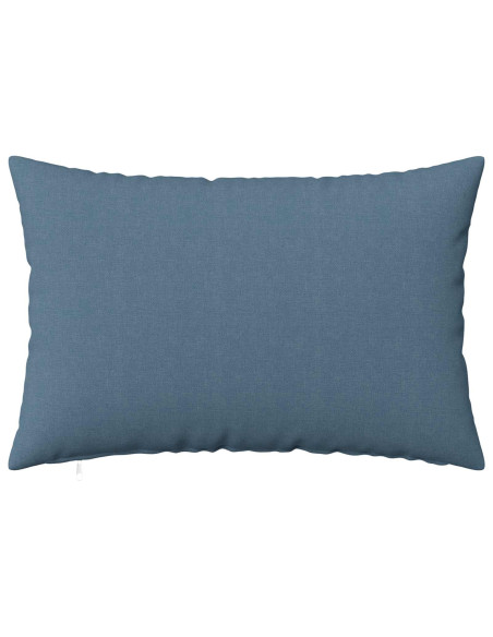 Federa 6 pz HEERLEN Blu jeans 50 x 75 cm Tessuto