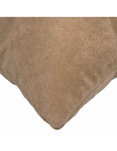 Federa 2 pcs HEERLEN Tortora 60 x 60 cm Fleece in microfibra