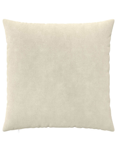 Federa 2 pcs HEERLEN Crema 60 x 60 cm Fleece in microfibra