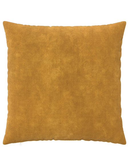 Federa 6 pcs HEERLEN Giallo 60 x 60 cm Fleece in microfibra
