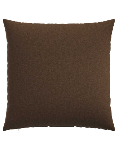Federa 6 pz HEERLEN Marrone 65 x 65 cm Tessuto