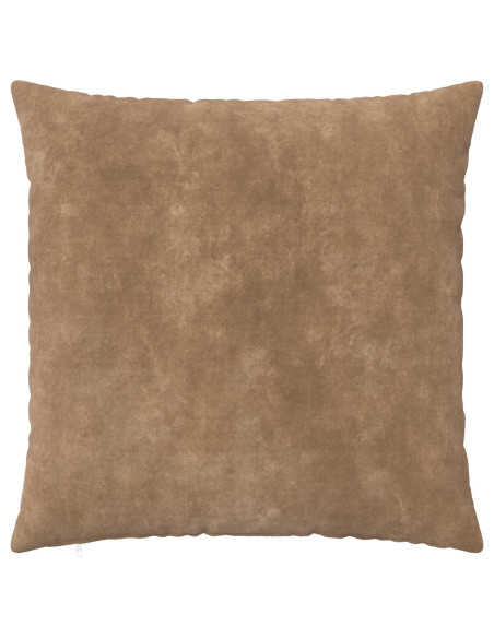Federa 6 pcs HEERLEN Tortora 70 x 70 cm Fleece in microfibra