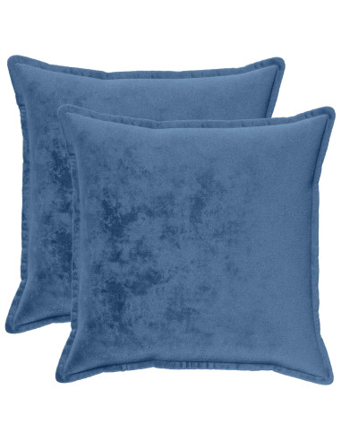 Federa 2 pcs HOUTEN Azzurro 55 x 55 cm Flanella