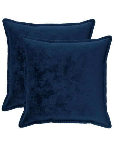 Federa 2 pcs HOUTEN Blu navy 70 x 70 cm Flanella