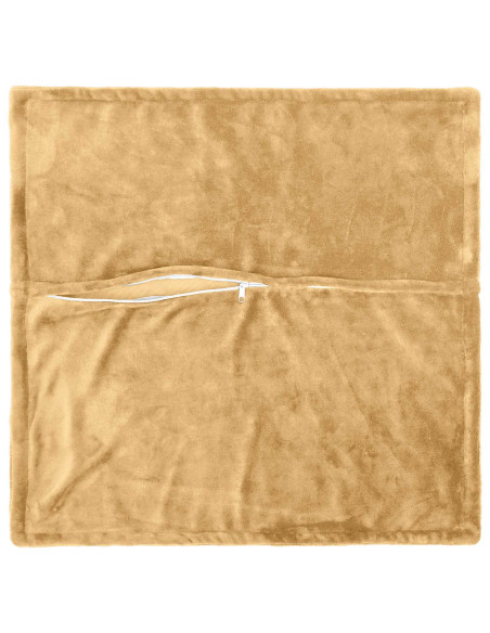 Federa 2 pcs HOUTEN Tortora 65 x 65 cm Flanella