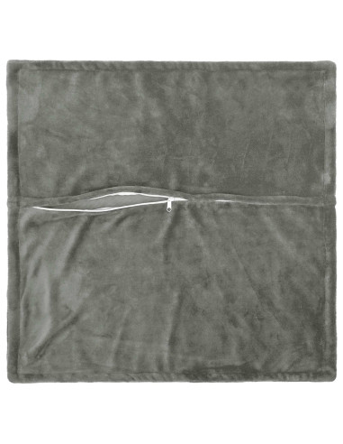 Federa 6 pcs HOUTEN Grigio Scuro 60 x 60 cm Flanella