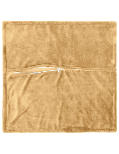 Federa 2 pcs HOUTEN Tortora 60 x 60 cm Flanella