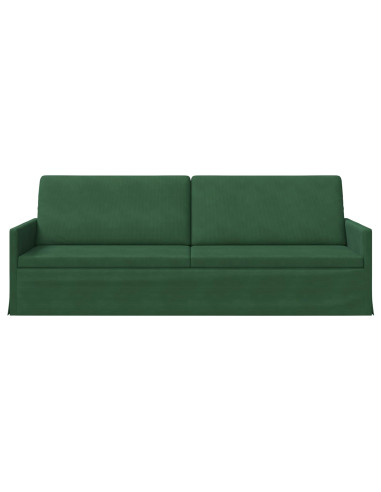 Divano a 3 posti Verde Giungla 220 x 81 x 82 cm