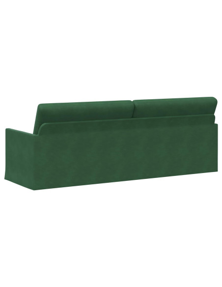 Divano a 3 posti Verde Giungla 220 x 81 x 82 cm