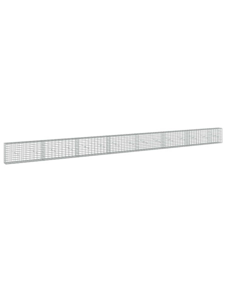 Gabione con Filo da 3,5 mm e Rete da 5x10 cm 750x20x50 cm
