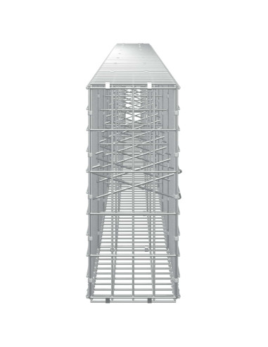 Gabione con Filo da 3,5 mm e Rete da 5x10 cm 750x20x50 cm