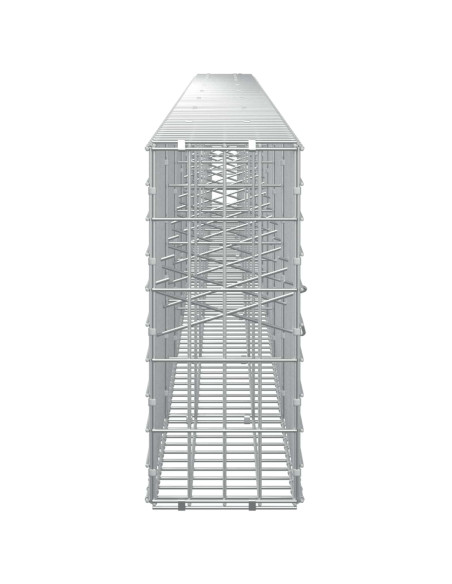 Gabione con Filo da 3,5 mm e Rete da 5x10 cm 750x20x50 cm