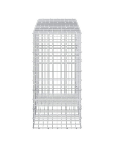 Gabione con Filo da 3,5 mm e Rete da 5x10 cm 300x50x100 cm