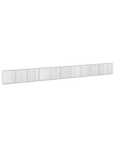 Gabione con Filo da 3,5 mm e Rete da 5x10 cm 1050x30x100 cm 2