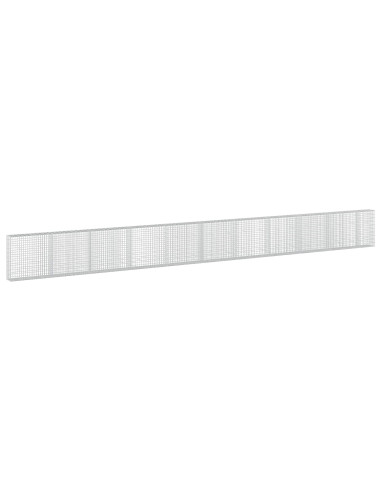 Gabione con Filo da 3,5 mm e Rete da 5x10 cm 1050x30x100 cm