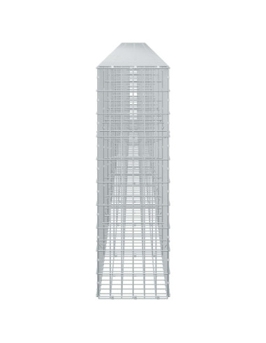 Gabione con Filo da 3,5 mm e Rete da 5x10 cm 1050x30x100 cm