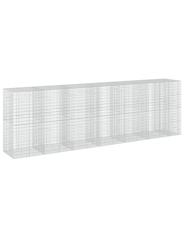 Gabione con Filo da 3,5 mm e Rete da 5x10 cm 650x100x200 cm