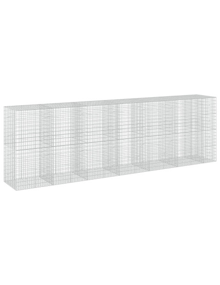 Gabione con Filo da 3,5 mm e Rete da 5x10 cm 650x100x200 cm