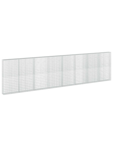 Gabione con Filo da 3,5 mm e Rete da 5x10 cm 800x30x200 cm