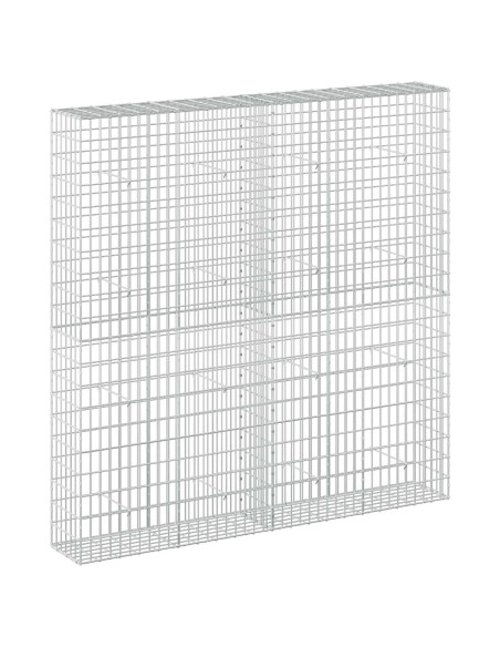 Gabione con Filo da 3,5 mm e Rete da 5x10 cm 200x30x200 cm