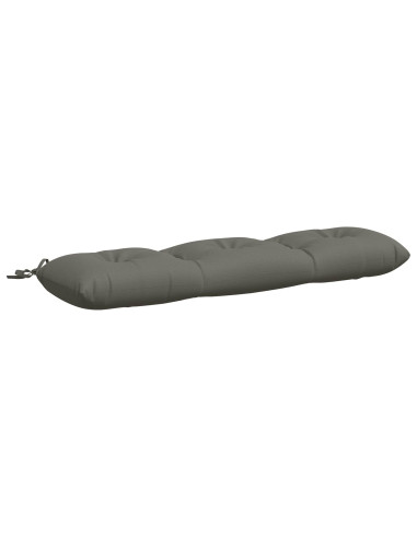 Cuscino per panchina VIANEN 100% Poliestere Grigio