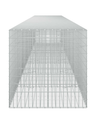 Gabione con Filo da 3,5 mm e Rete da 5x10 cm 700x100x100 cm