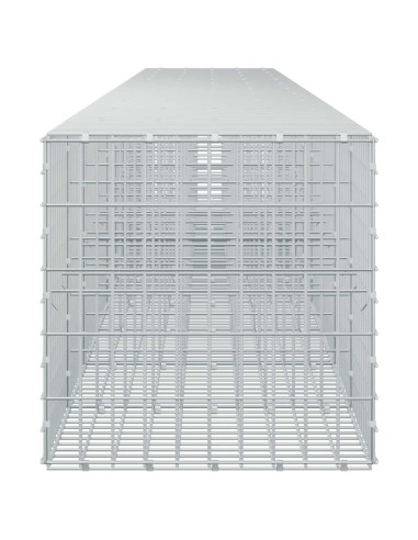 Gabione con Filo da 3,5 mm e Rete da 5x10 cm 1050x50x50 cm