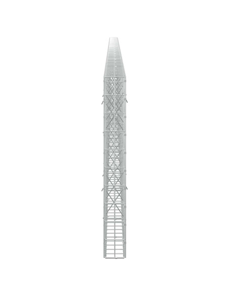 Gabione con Filo da 3,5 mm e Rete da 5x10 cm 900x10x100 cm