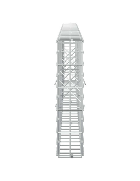 Gabione con Filo da 3,5 mm e Rete da 5x10 cm 350x10x50 cm