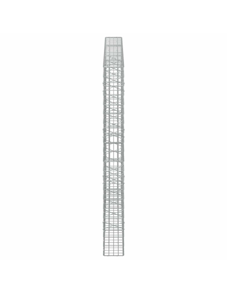Gabione con Filo da 3,5 mm e Rete da 5x10 cm 300x20x200 cm
