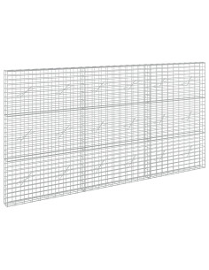 Gabione con Filo da 3,5 mm e Rete da 5x10 cm 300x10x150 cm 2