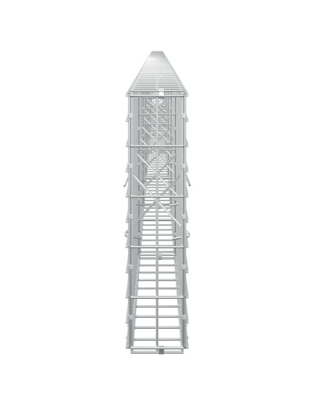 Gabione con Filo da 3,5 mm e Rete da 5x10 cm 900x10x50 cm