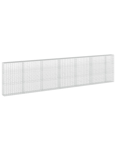 Gabione con Filo da 3,5 mm e Rete da 5x10 cm 650x30x150 cm
