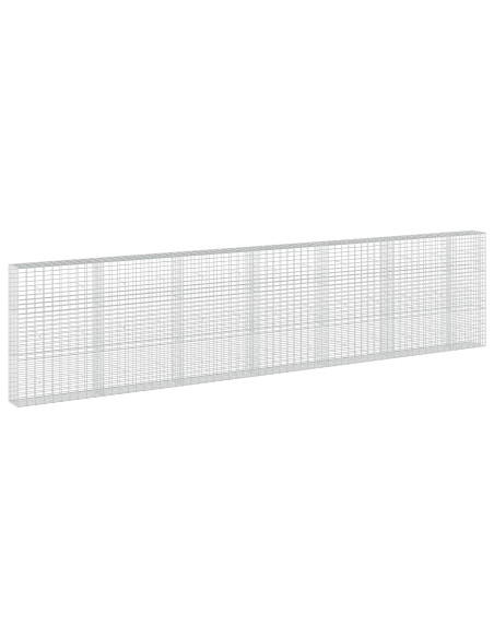 Gabione con Filo da 3,5 mm e Rete da 5x10 cm 650x30x150 cm