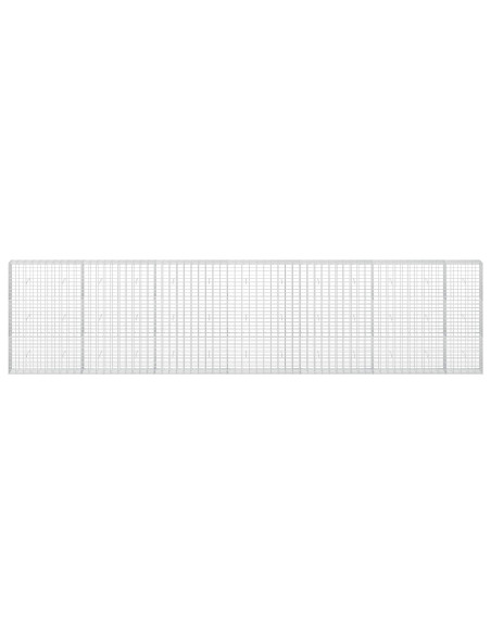Gabione con Filo da 3,5 mm e Rete da 5x10 cm 650x30x150 cm