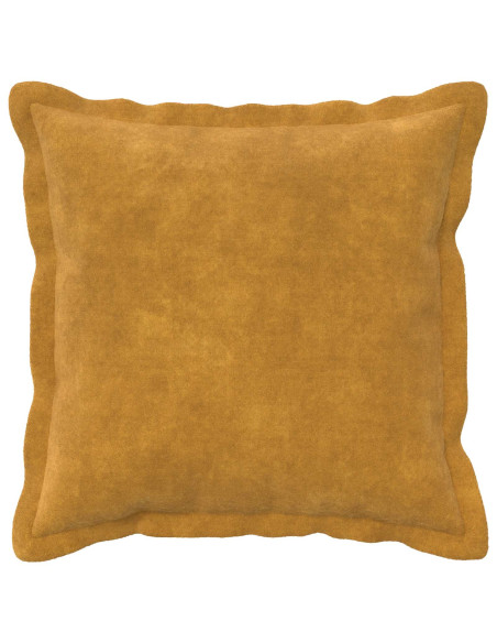 Federa 12 pcs HOUTEN Giallo 50 x 50 cm Fleece in microfibra