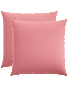 Cuscino con cuscino HEERLEN 2 pz Rosa Tessuto