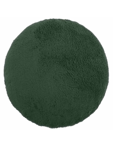Federa 6 pcs HEERLEN Verde Scuro Ø 60 cm Bouclé