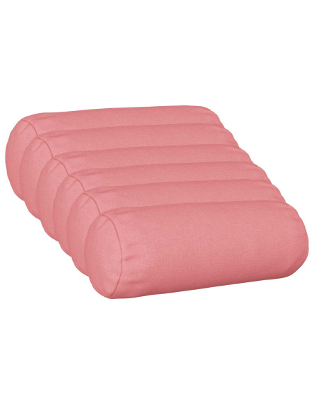 Cuscino con cuscino HEERLEN 6 pz Rosa Tessuto