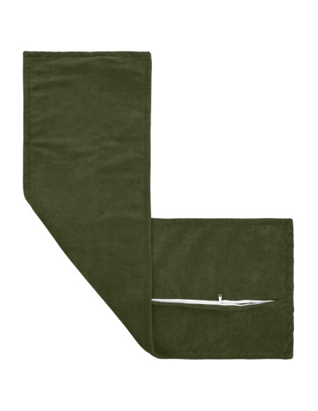 Federa 2 pcs HOUTEN Verde 40 x 145 cm Fleece in microfibra