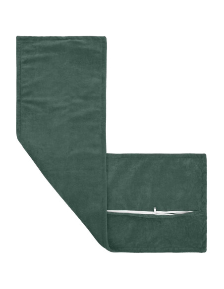 Federa 2 pcs HOUTEN Blu mare 40 x 145 cm Fleece in microfibra