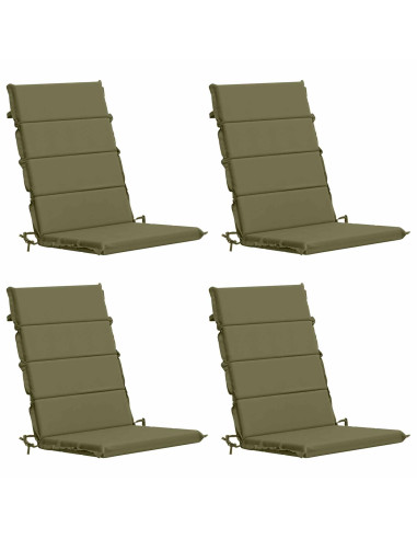 Cuscini Bhair Alto Schienale in 4 Pezzi GEMERT 100% Poliestere