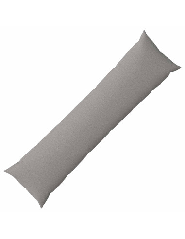 Cuscino con cuscino HEERLEN Grigio Nuvola 40 x 145 cm Tessuto